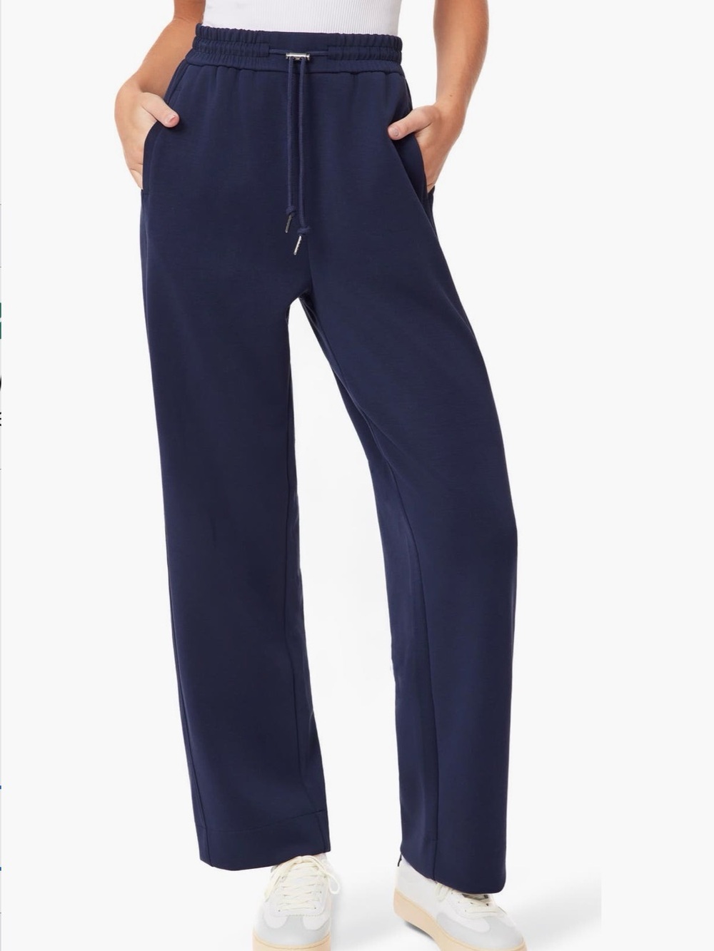 Scotch & Soda Navy Track Pants Straight Leg Drawstring Athletic Lounge Size M